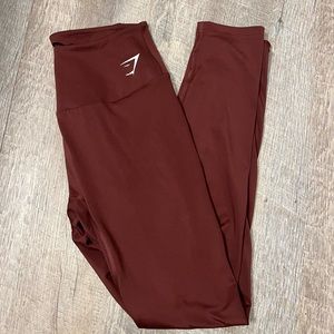 Gymshark maroon leggings